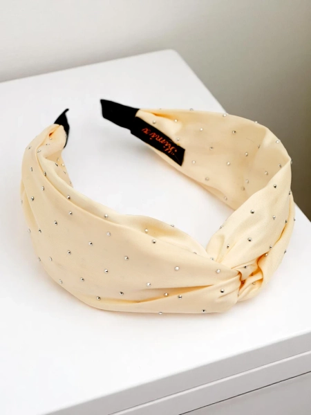 Royalfashion Headband with Rhinestones Shine Twist