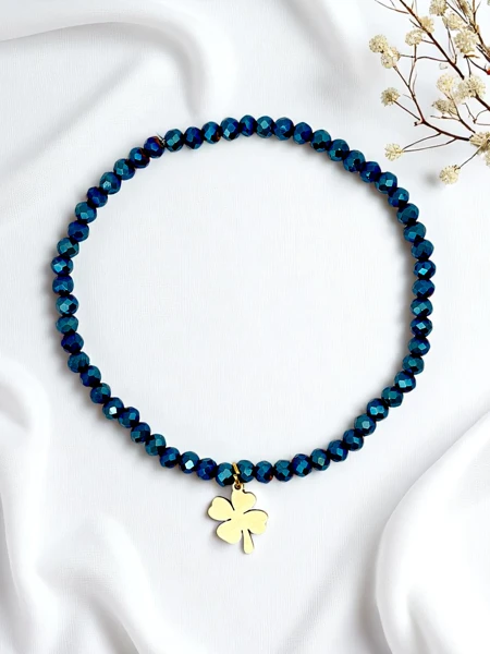 Royalfashion Women's bracelet with a clover charm