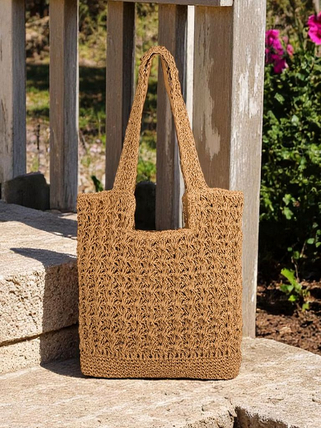 Royal Fashion Large Women's Sunny Straw Handbag