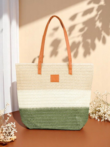 beige || dark green