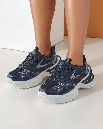 Royalfashion Women's sports sneakers with a thicker sole Annete