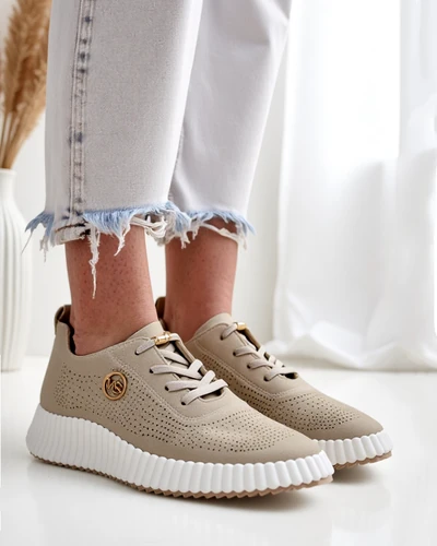 Royalfashion Women's sporty perforated sneakers Tobin