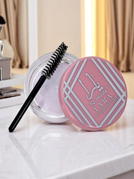 Transparent eyebrow gel + brush