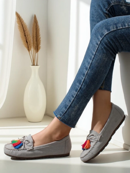 Royalfashion Women’s eco suede moccasins Zimmid