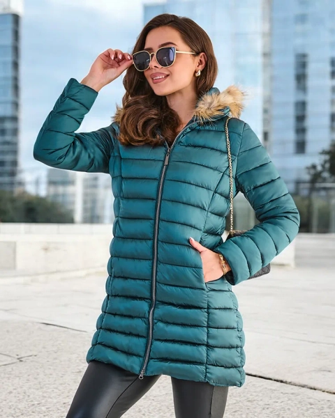 Royalfashion Women's quilted winter jacket