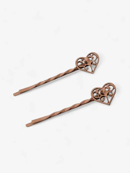 Royalfashion Hairpins with hearts
