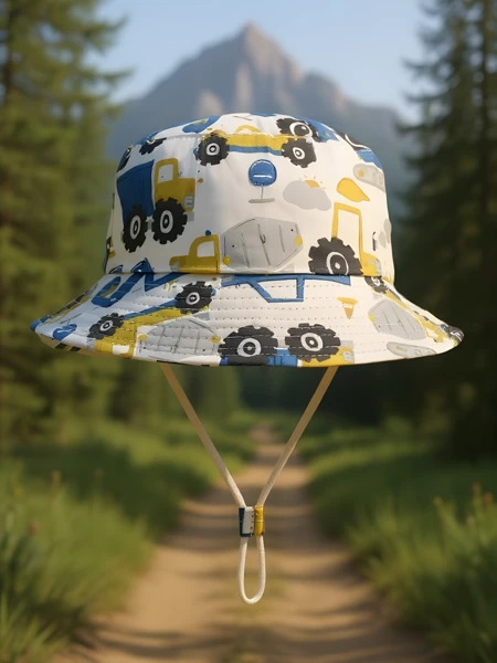Royalfashion Children's Bucket Hat Happy Patches