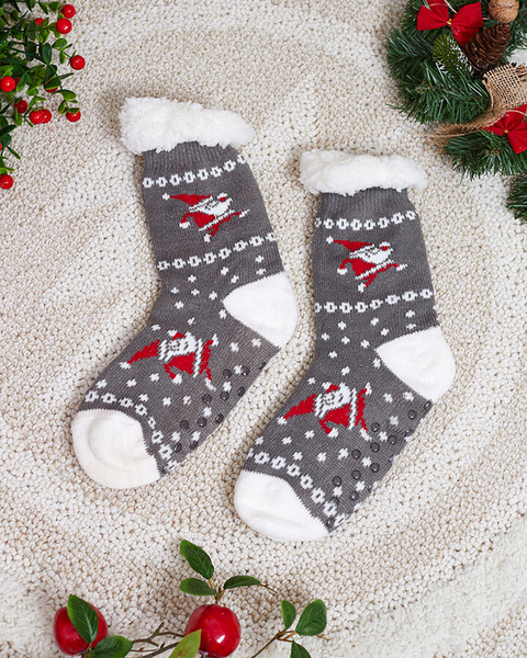 Royalfashion Women's winter socks with Christmas pattern