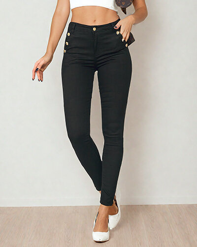 Royalfashion Women's tube jeans