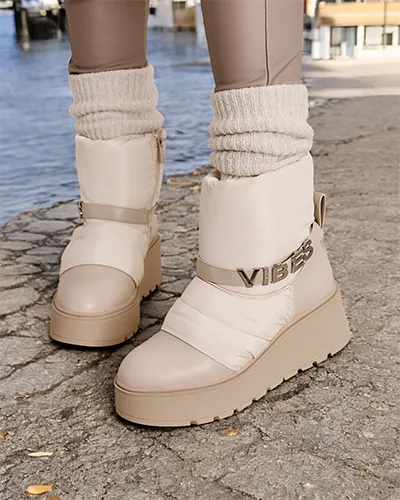 Royalfashion Women's Snow Boots Figior
