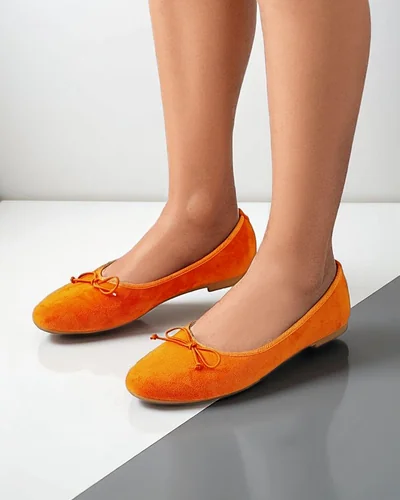 Royalfashion Women's ballet flats with a bow Zaame