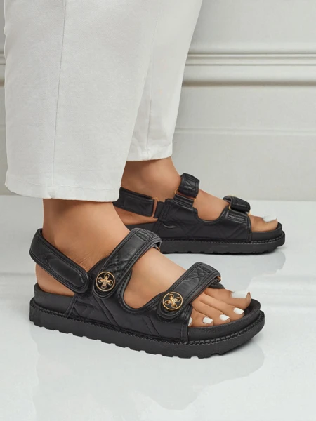 Royalfashion Women's sandals with a thicker sole Vivere