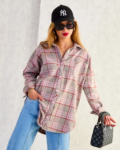 Royalfashion Women's Checked Shirt