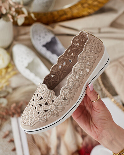 Royalfashion Women's low-heeled half shoes Dellio