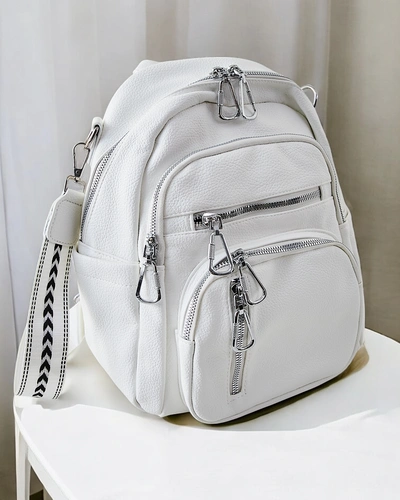 Royalfashion Small women's eco-leather backpack