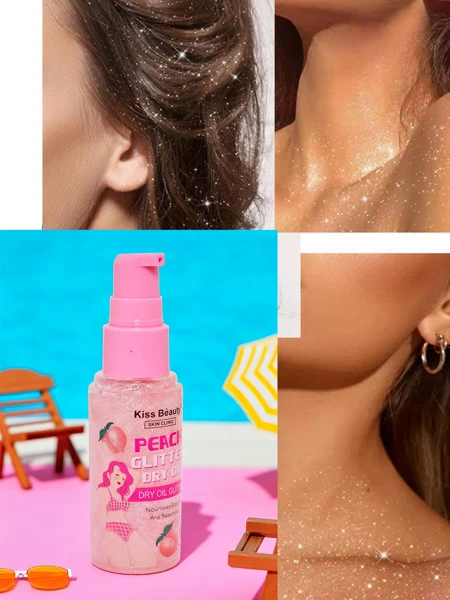 Summer Spray – Face and body liquid highlighter Peach