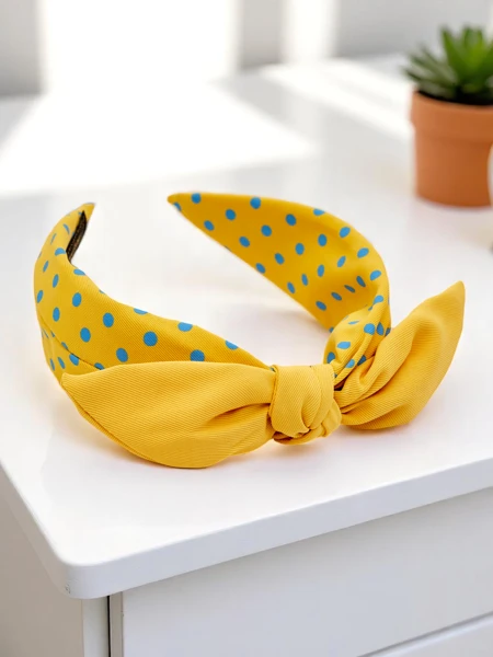 Royalfashion Hairband with Bow Polae