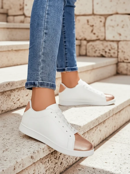 Athena Rosa women's sneakers made of ecological leather - spring/summer collection