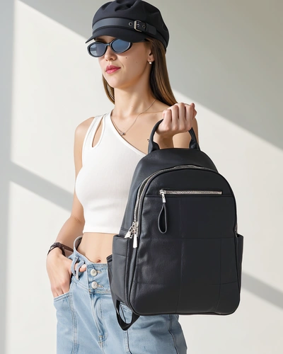 Royalfashion Women's eco-leather backpack