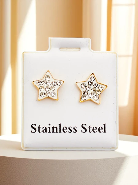 Royalfashion Women's star-shaped earrings