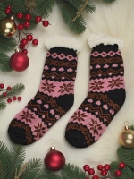 multicolored || pink || brown