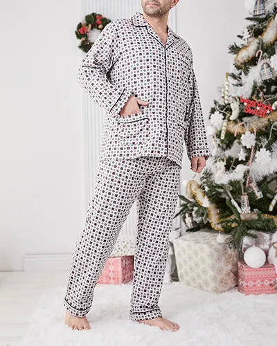 Royalfashion Men's pajamas with print