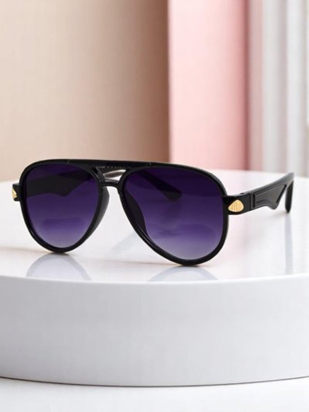 Royalfashion Sunglasses with decorative ear pieces Shadow Aviator
