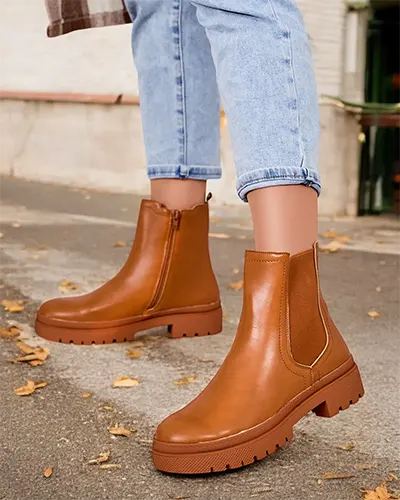 Royalfashion Women's eko leather Dovivas boots