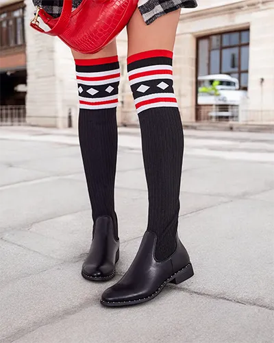 Royalfashion Women's slip-on boots Herio