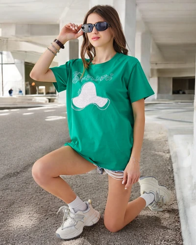 Royalfashion Women's Cotton Blouse with Print