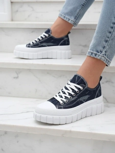 Ecru || baby blue