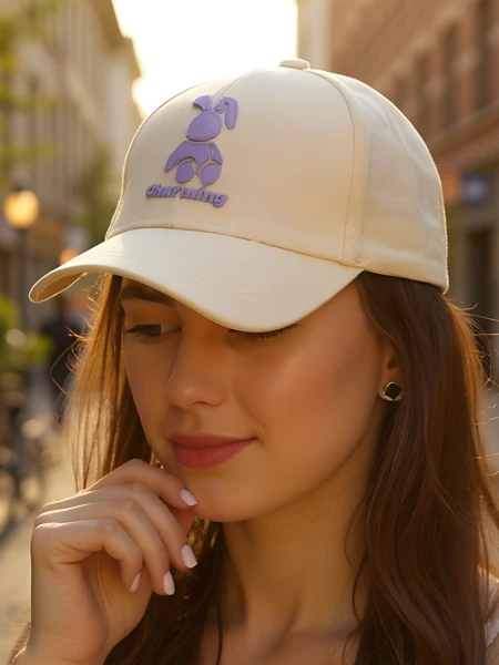 Royalfashion Cap with Rabbit Wink Patch