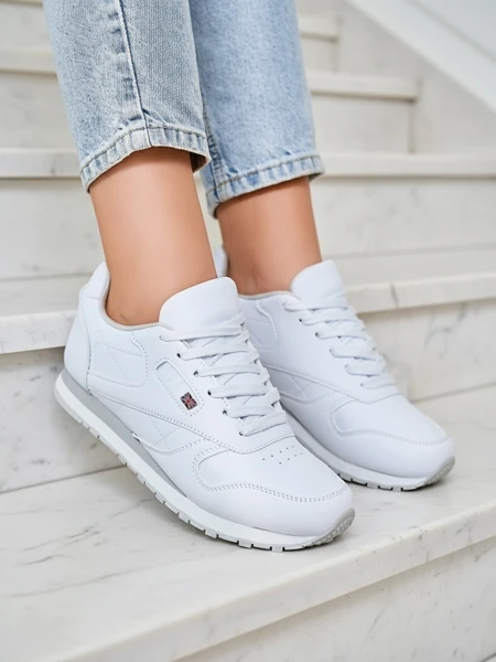 Sneaker Atelier Bianca - Classic White Women's Shoes